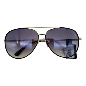 Frye NWT Aviator Sunglasses Gold & Hombre Gradient Black Tortoise